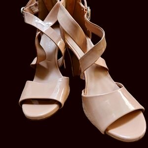 Marc New York Andrew Marc strapped high heels shoes